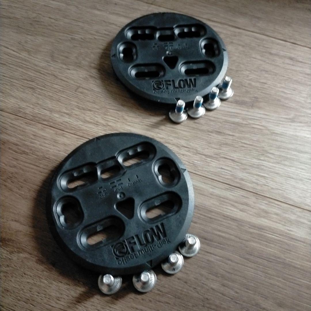 スノーボード ビンディング FLOW フロー FUSE リーシュ付き