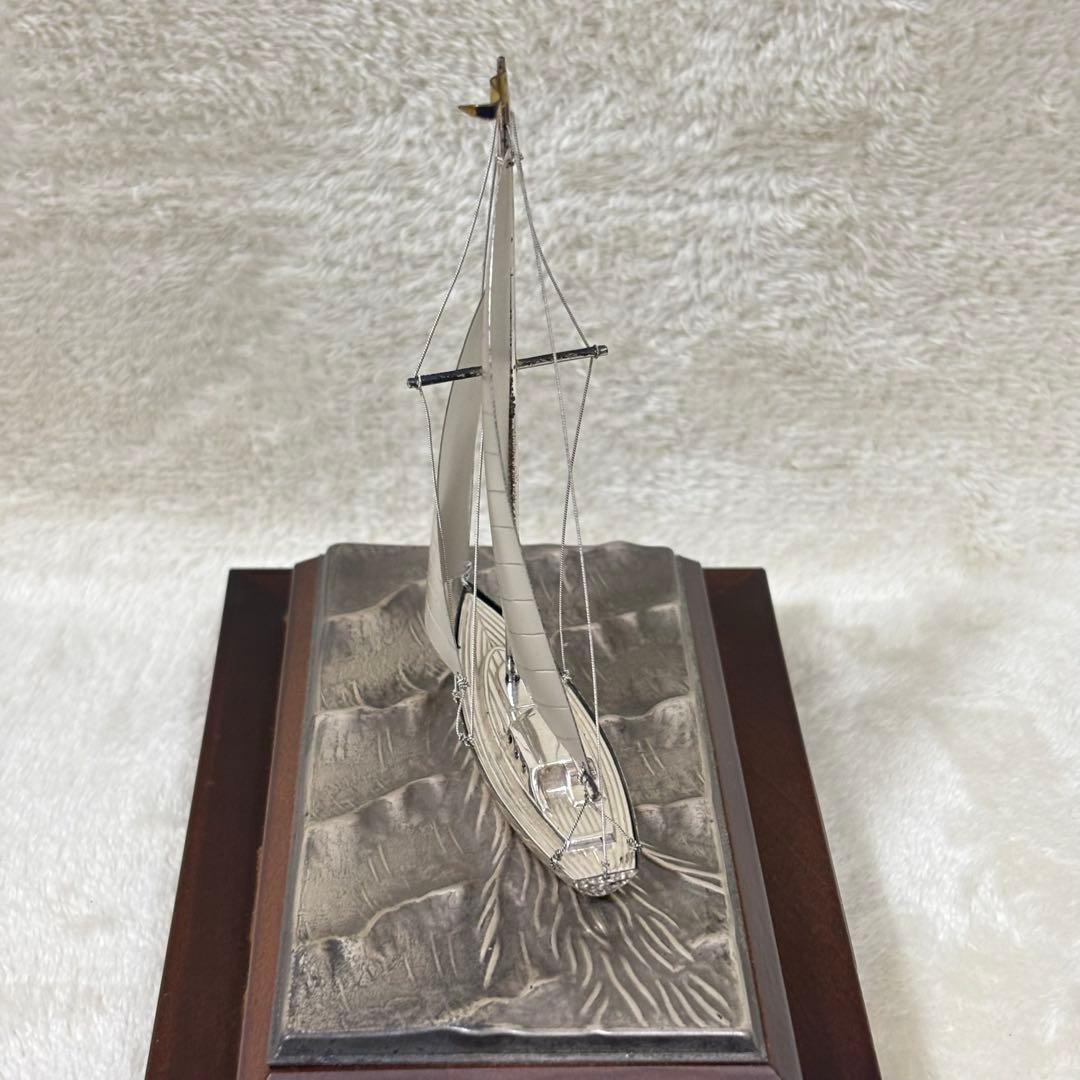 ヨット 置物 関武比古 SEKI STERLING 960 刻印 銀製 シルバー