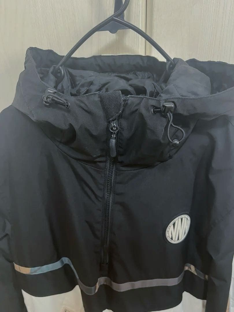 NNNTHREE スノーボードジャケット ブラック/ホワイト