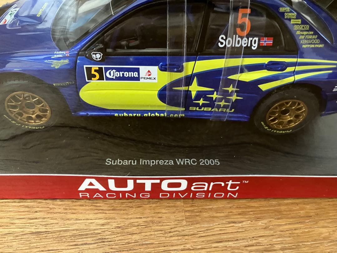 未開封 1/18 オートアート スバル インプレッサ WRC 2005 #5