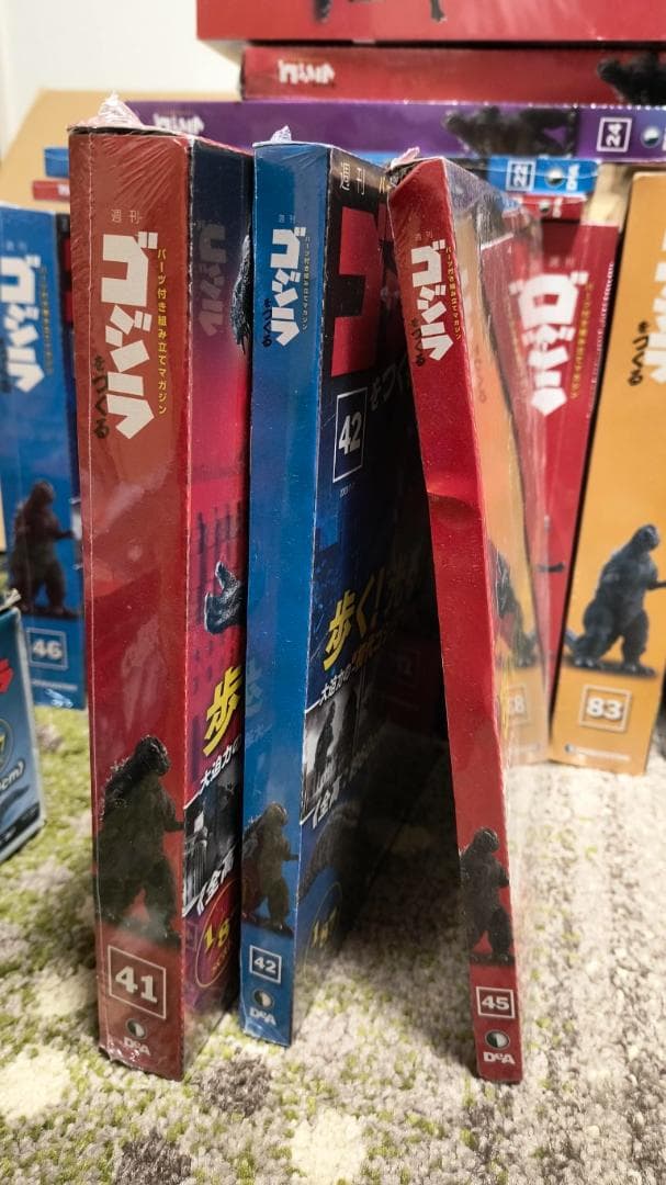 ディアゴスティーニ　週刊　ゴジラをつくる　まとめ　ジャンク品