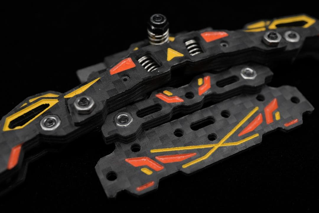 ミニ四駆　ATバンパー　アンカーシステム　新作　CNC精密加工　type-B