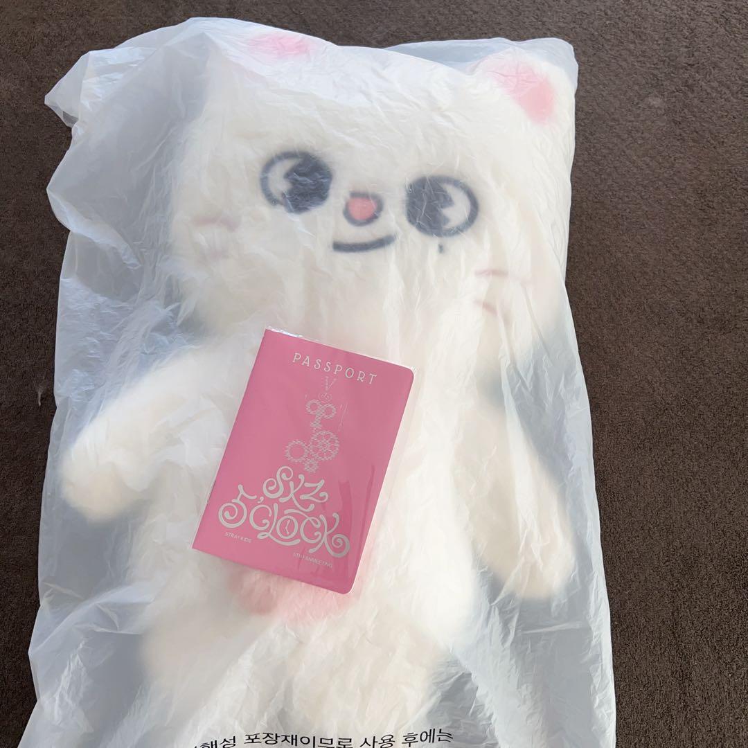 StrayKids SKZ 5clock テディベア ぬいぐるみ ヒョンジン