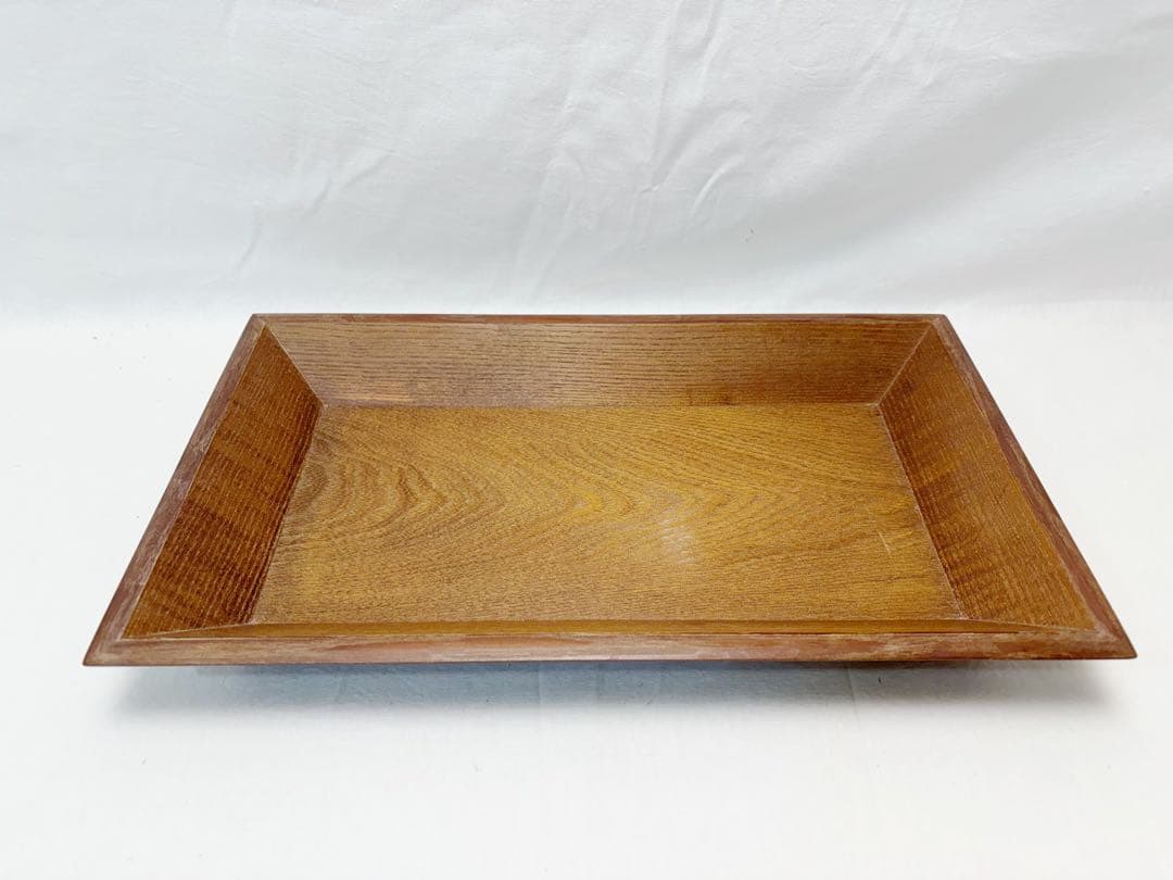 未使用 茶道具 桑 香盆 且座盆 香道具 長方盆 紙箱