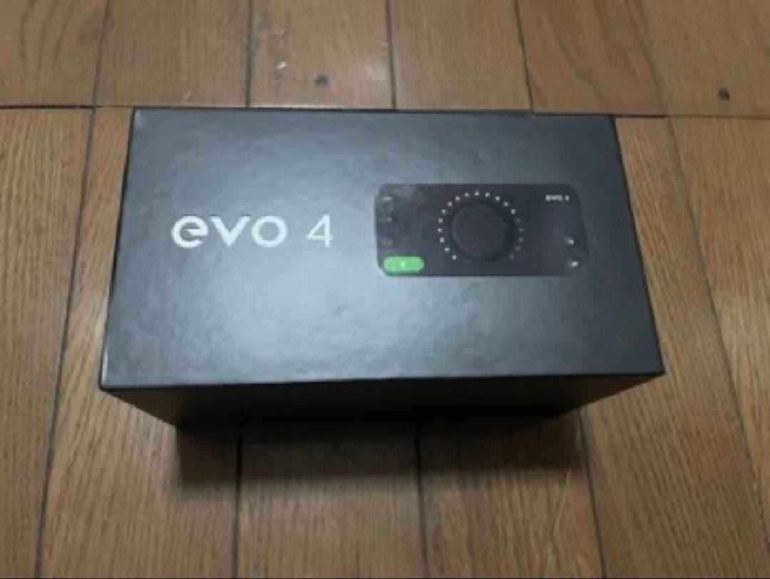 evo4 オーディオインターフェイス