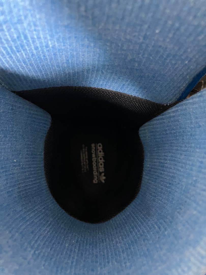 美品 adidas スノーボードブーツ ZX500 27cm 黒/青