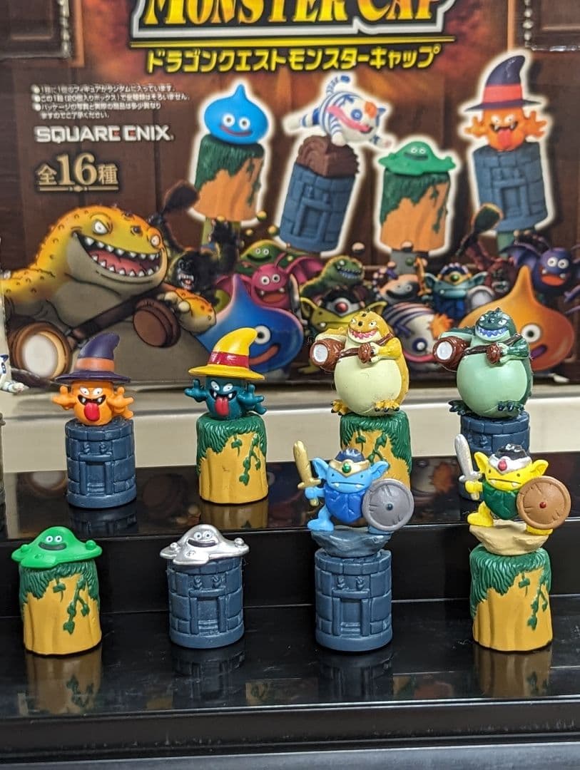 【美品】 ☆バトエン　ドラゴンクエストモンスターキャップ　全16種☆