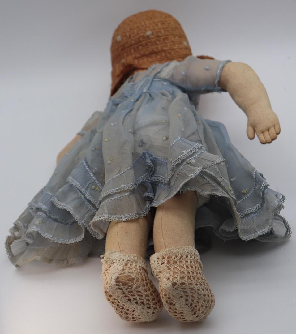 アンティーク・レンチ・ドール 45cm 虫喰いあり LENCH DOLL