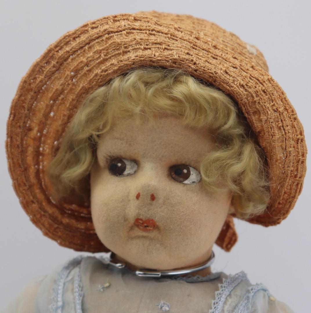 アンティーク・レンチ・ドール 45cm 虫喰いあり LENCH DOLL