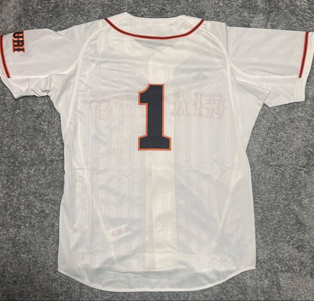 addidas製 読売巨人軍 ジャイアンツ公式ライセンスユニフォーム 背番号1