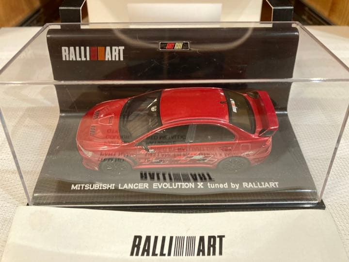 その他 RALLI ART LANCER EVOLUTION X MINICAR1/43