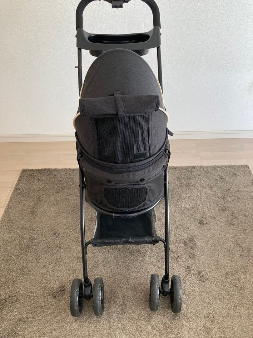 美品⭐️ペットパラダイス犬用カート　黒