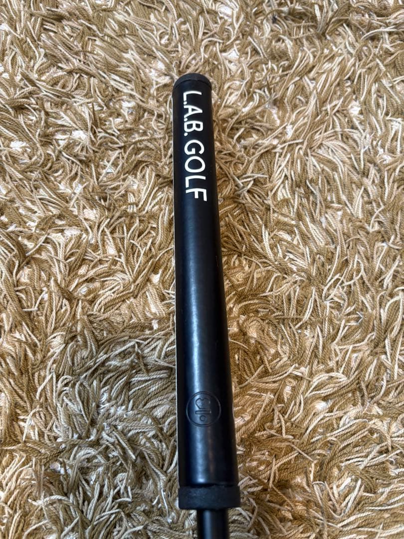 LAB.GOLF マレット型パター ブラックヘッドカバー付き
