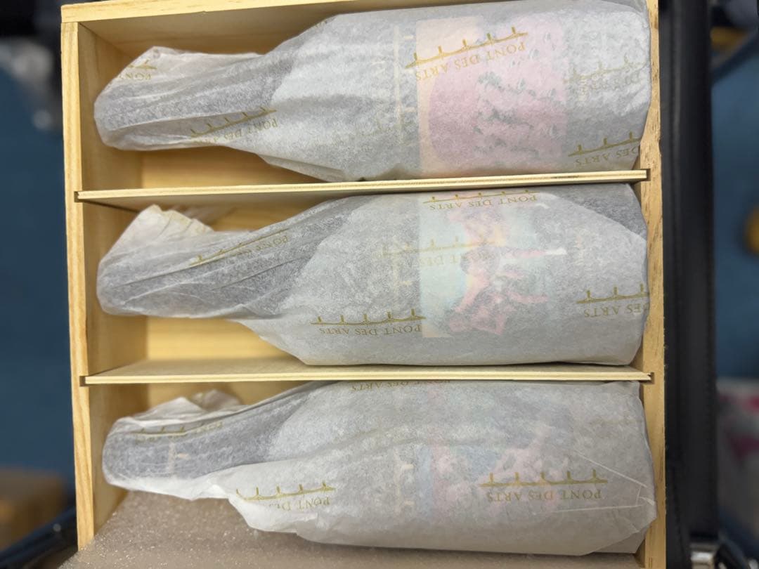 限定 Pont des Arts ワイン 木箱入り　六本セット　ブルゴーニュ