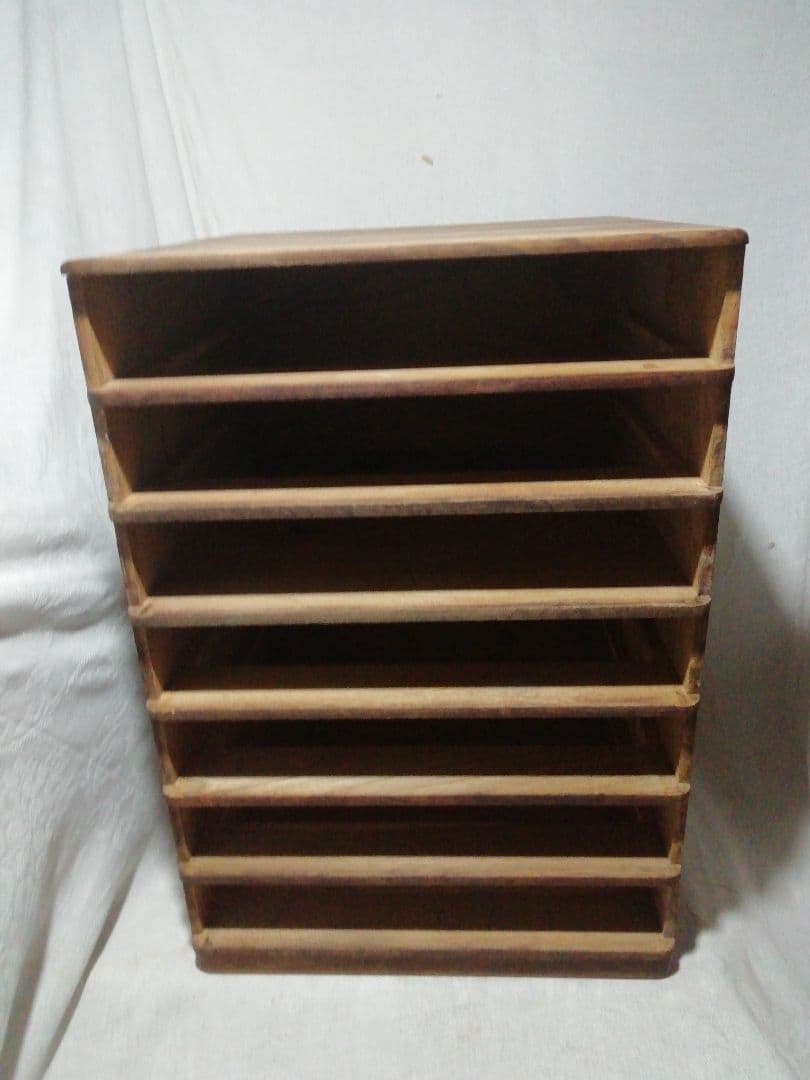 ♪レトロ　木製7段引き出し　36㌢✕36㌢　52.1㌢