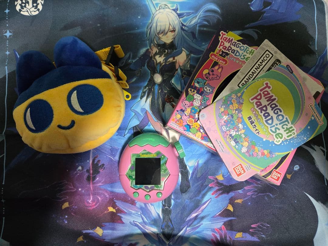 たまごっちパラダイスPinkLand本体&専用ポーチ(まめっち)商品説明必読