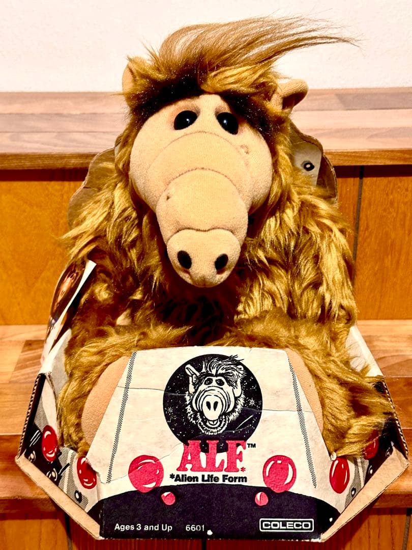 [超希少] ALF アルフ 1986年製 タグ&箱付き ぬいぐるみ ヴィンテージ