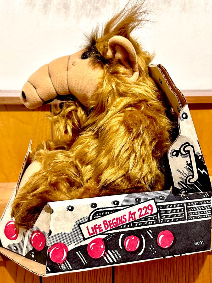 [超希少] ALF アルフ 1986年製 タグ&箱付き ぬいぐるみ ヴィンテージ