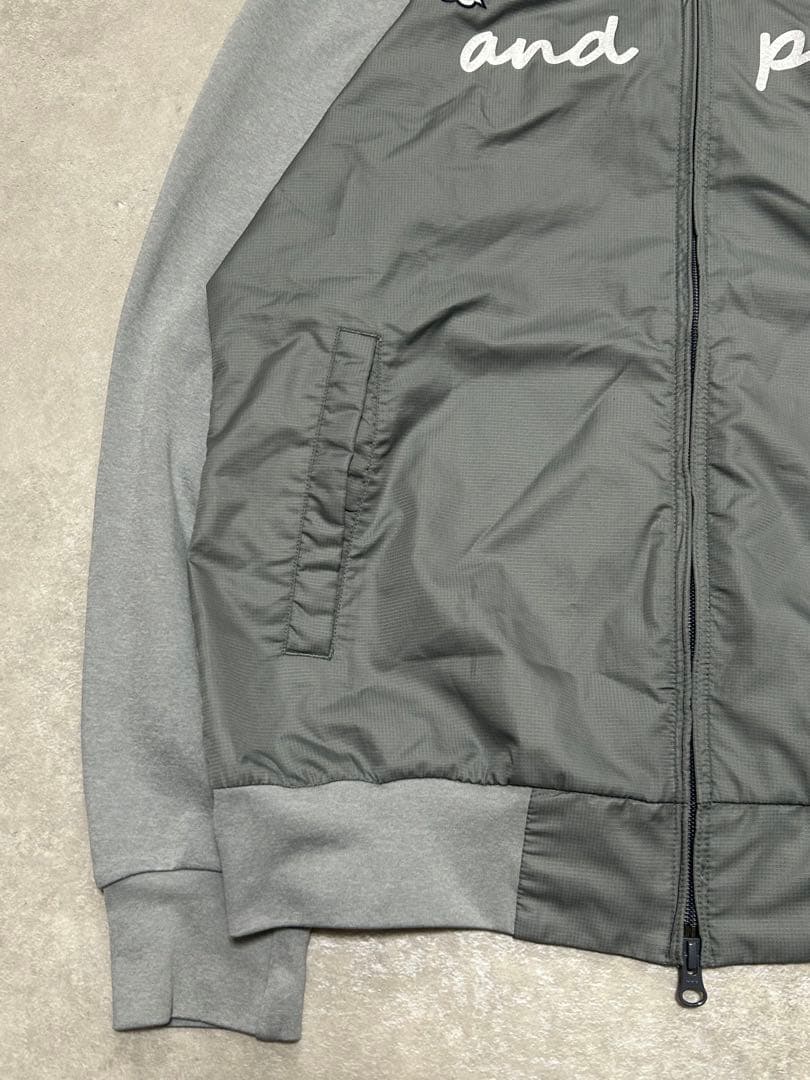 未使用 and per se アンパスィ ゴルフ ジャンバー グレー M 切替
