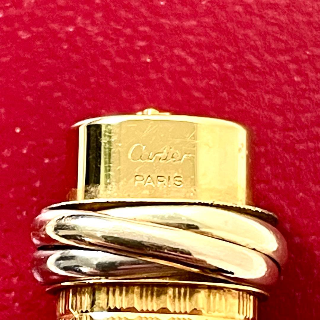 Cartier カルティエ ボールペン トリニティ　ゴールド　保証書付き