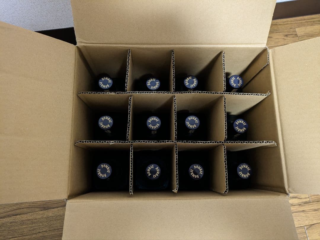 Bombay Sapphire ボンベイ・サファイア 1000ml 12本入り