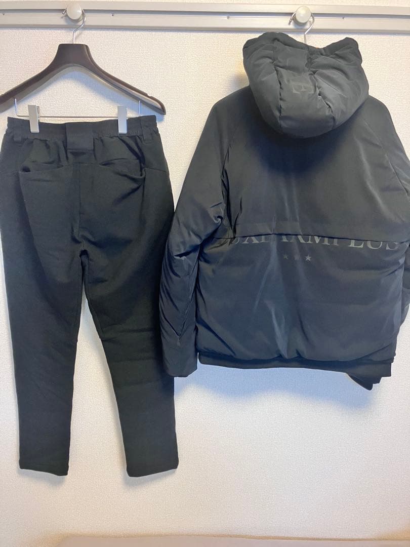 LUXEAKMPLUS中綿ジャケット&中綿パンツセットアップ防寒Lサイズゴルフ