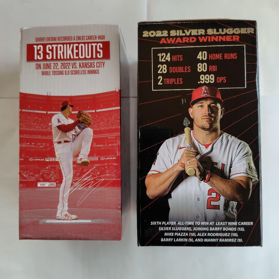 大谷翔平&マイク・トラウト ボブルヘッドセット