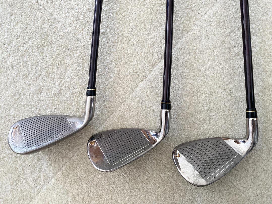 Callaway E.R.C Ti チタンアイアン L レディース6本セット