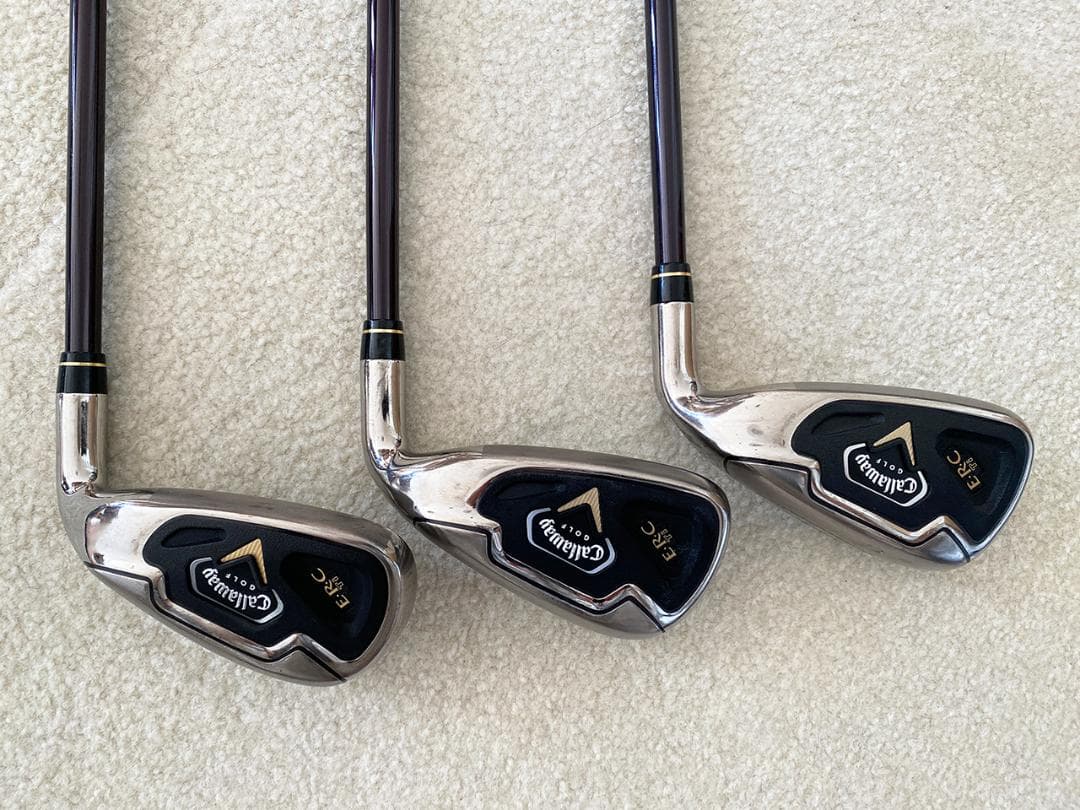 Callaway E.R.C Ti チタンアイアン L レディース6本セット