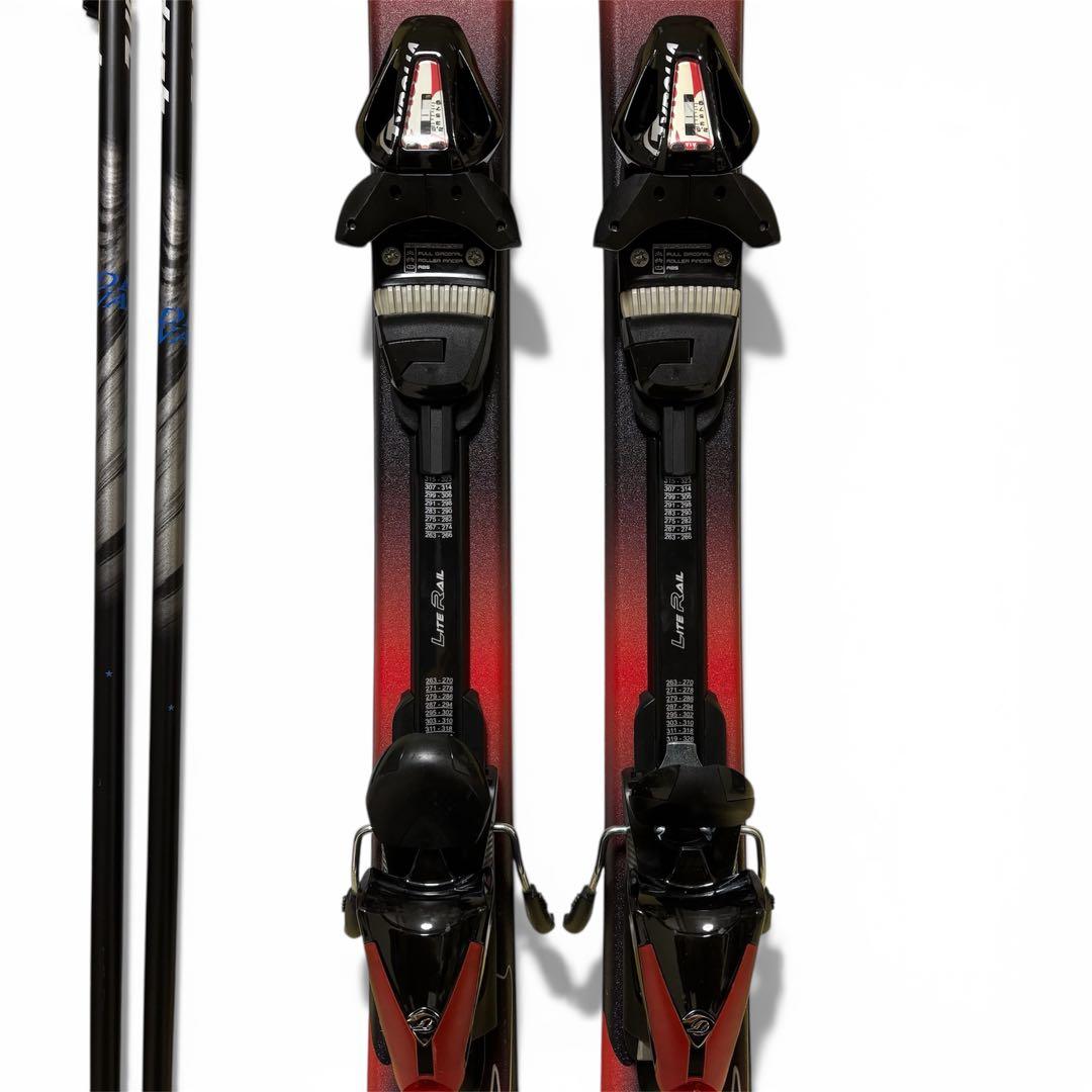 【美品】 HART DIVA D2.2 RC Hart スキー 板 ストック