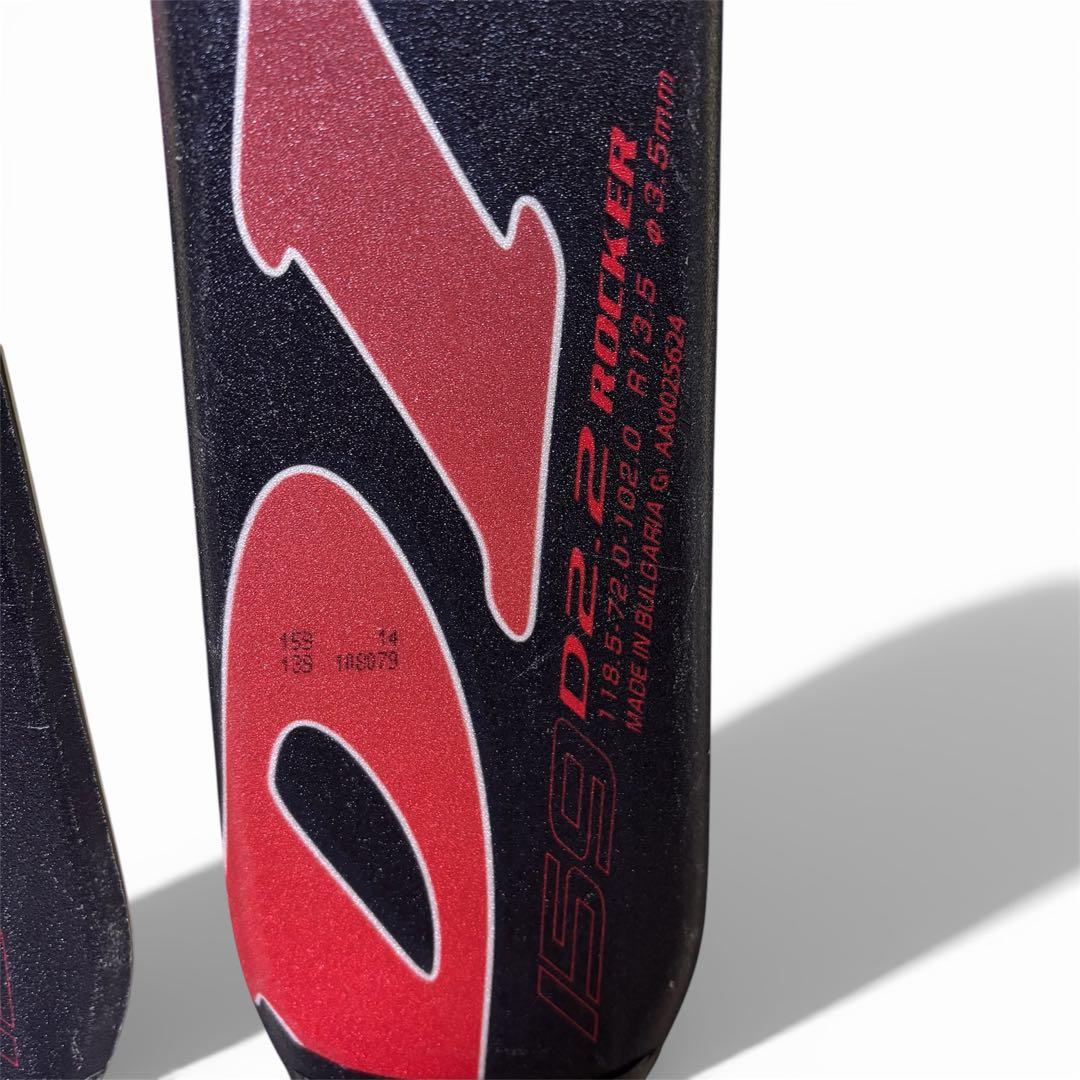 【美品】 HART DIVA D2.2 RC Hart スキー 板 ストック