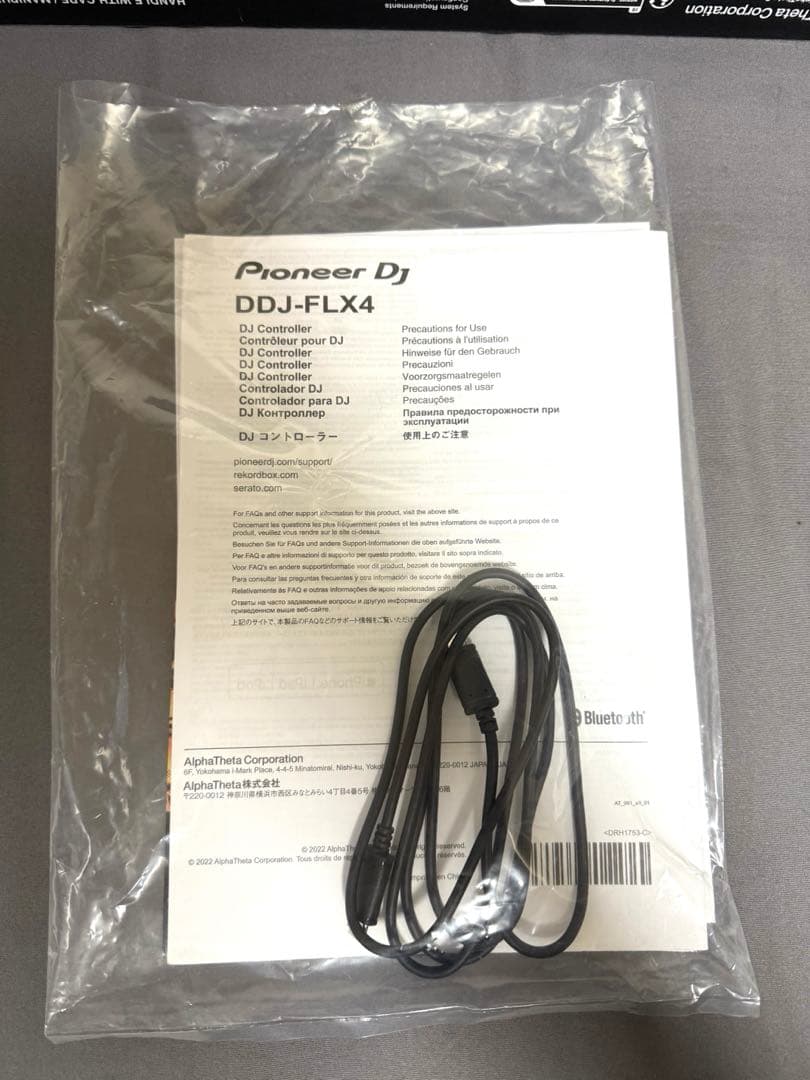 【美品】Pioneer DDJ-FLX4 専用カバー付き