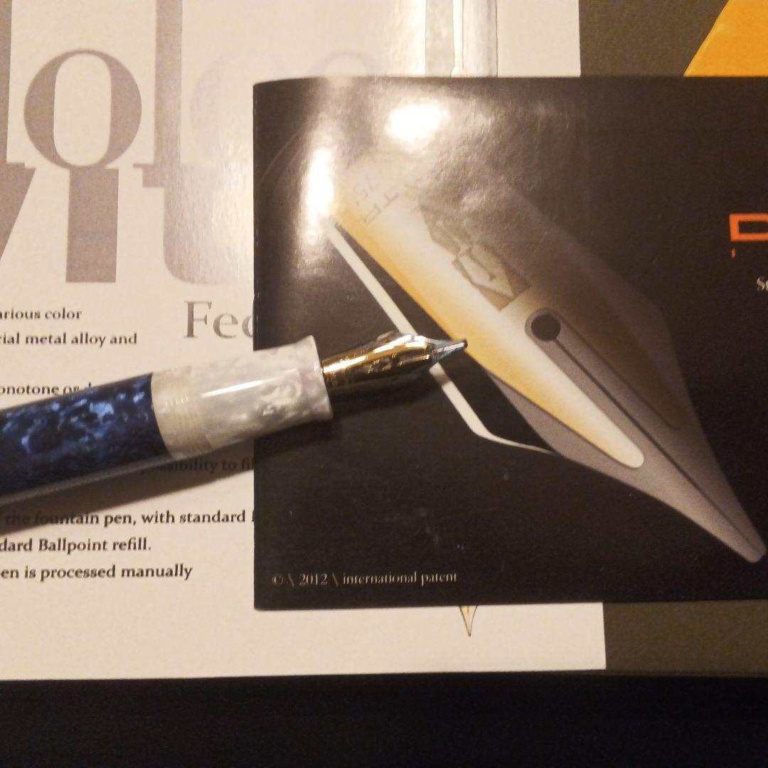 値下げ　デルタ　ドルチェ・ヴィータ　フュージョン　特注ニブ　スタッブ