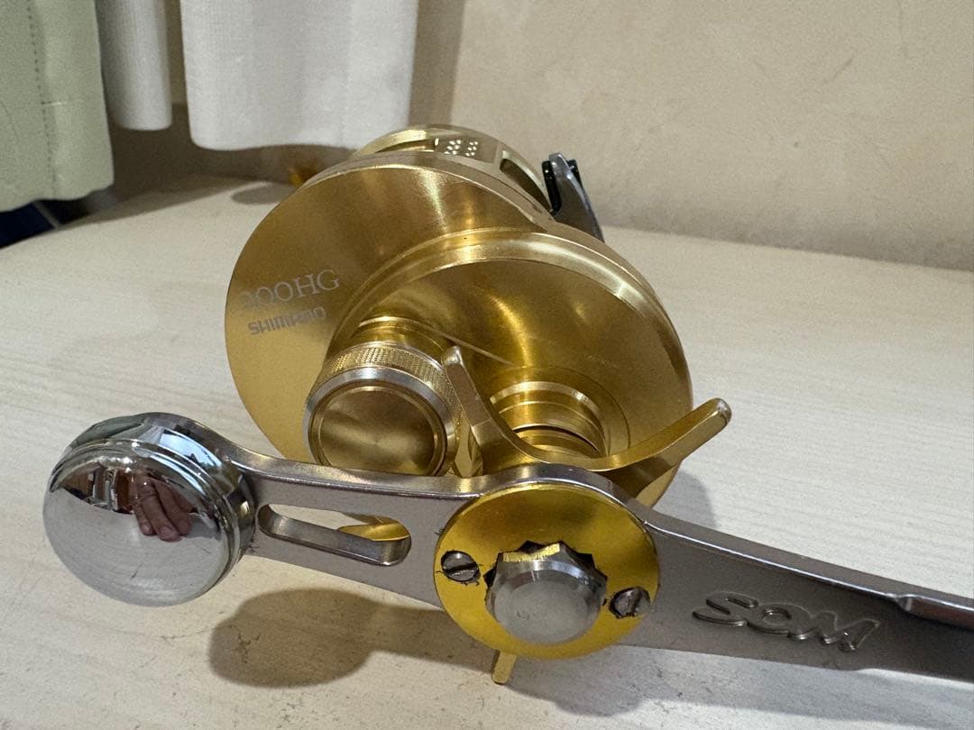 ★☆シマノ　15オシアコンクエスト 200HG カスタム