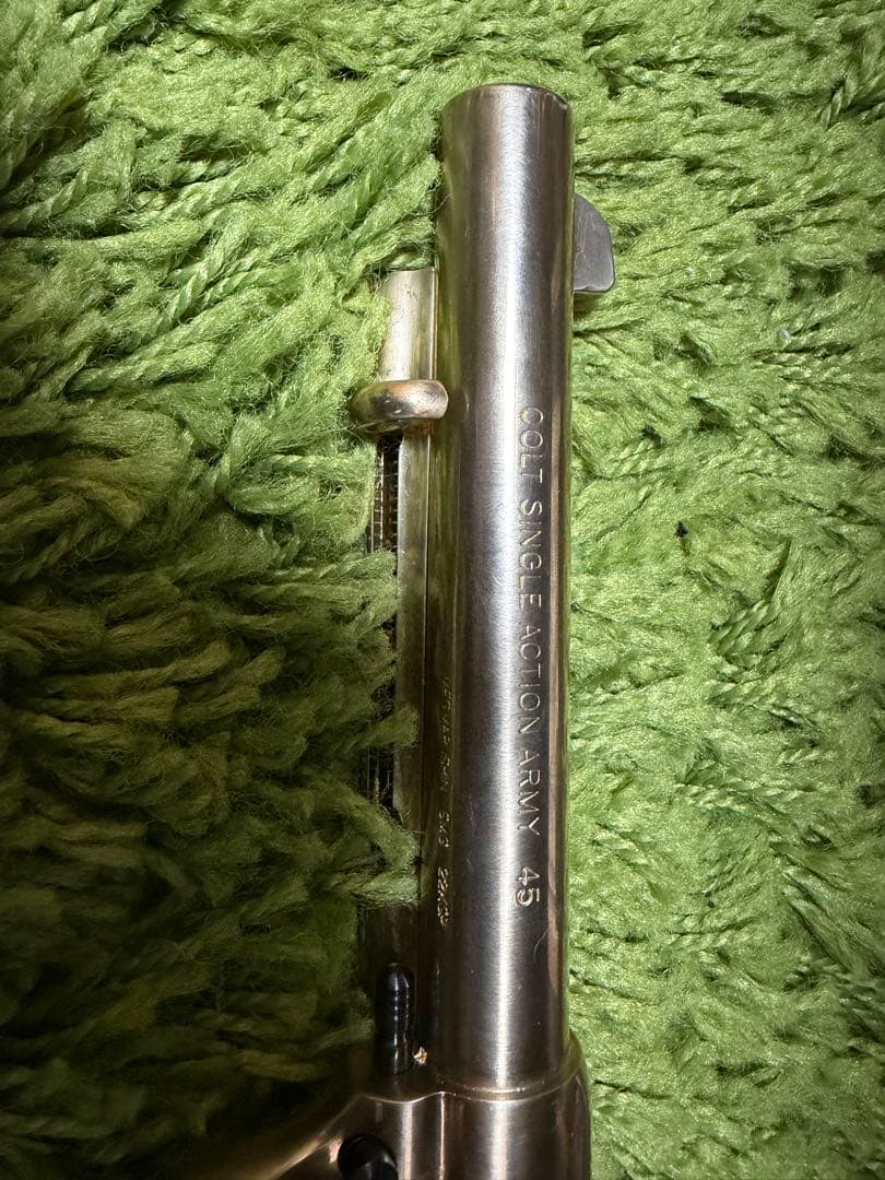 マルシン　コルトSAA45 22KGP 木グリSMG適合モデルガン 本体のみ