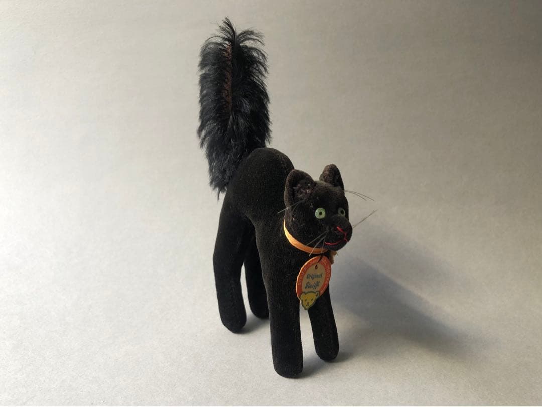 Steiff 　猫のトムキャット　最小　タグあり