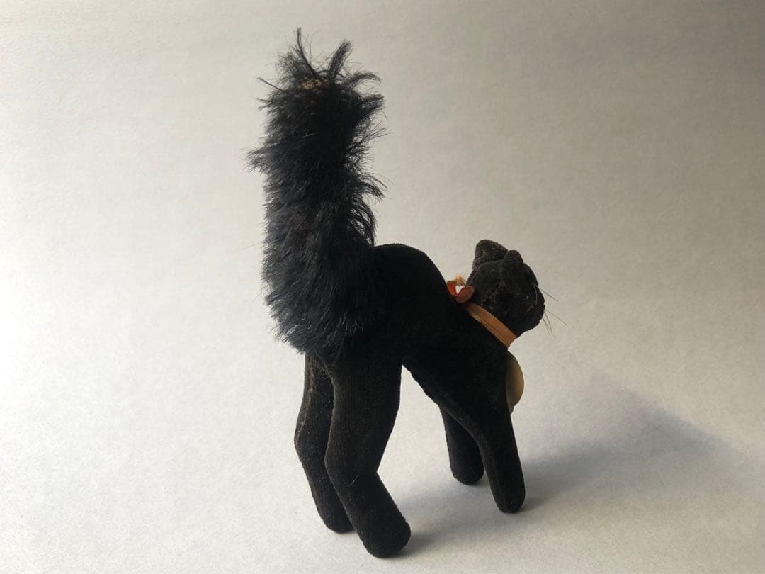 Steiff 　猫のトムキャット　最小　タグあり