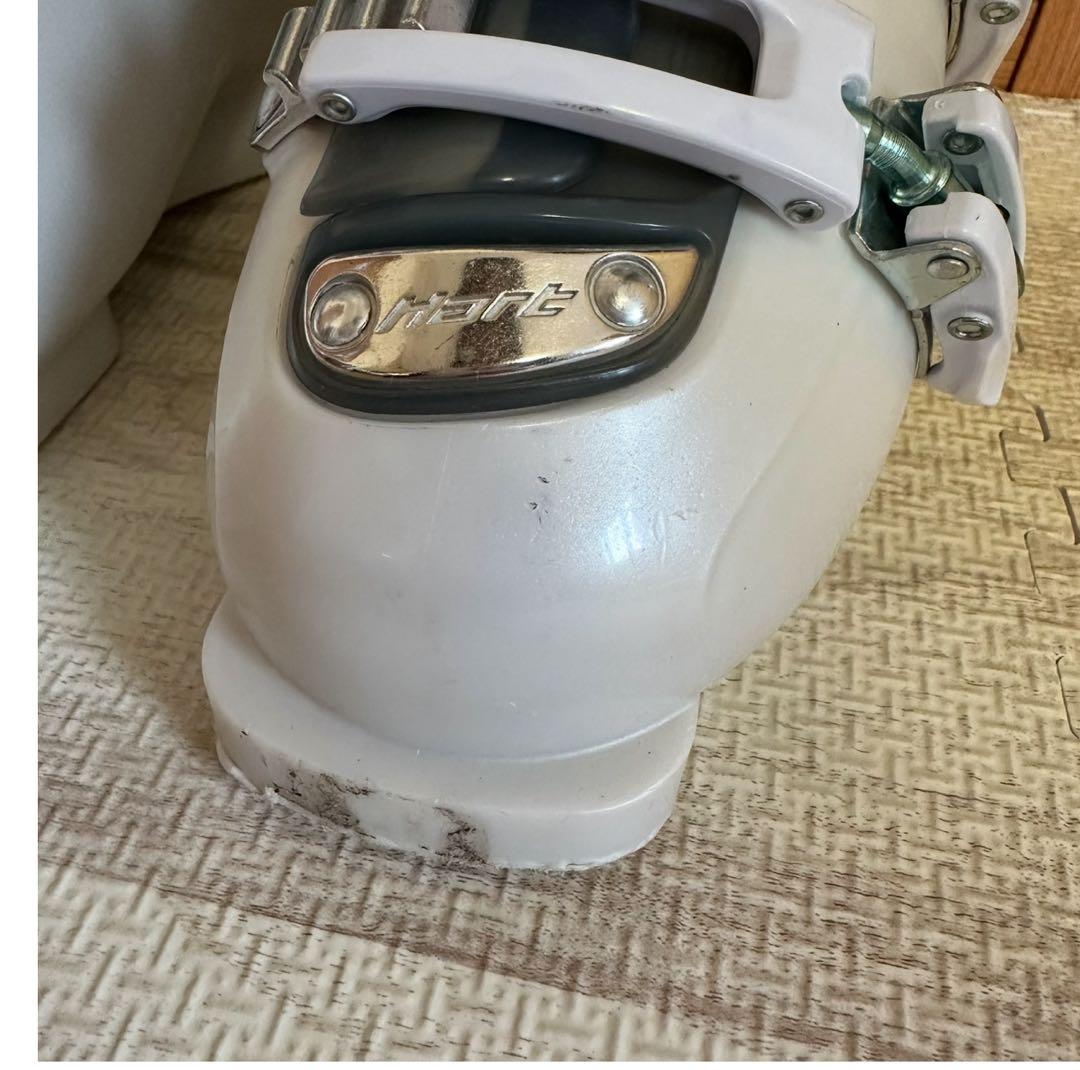 美品 Hart HART DIVA 女性用スキー用ブーツ ホワイト 23cm