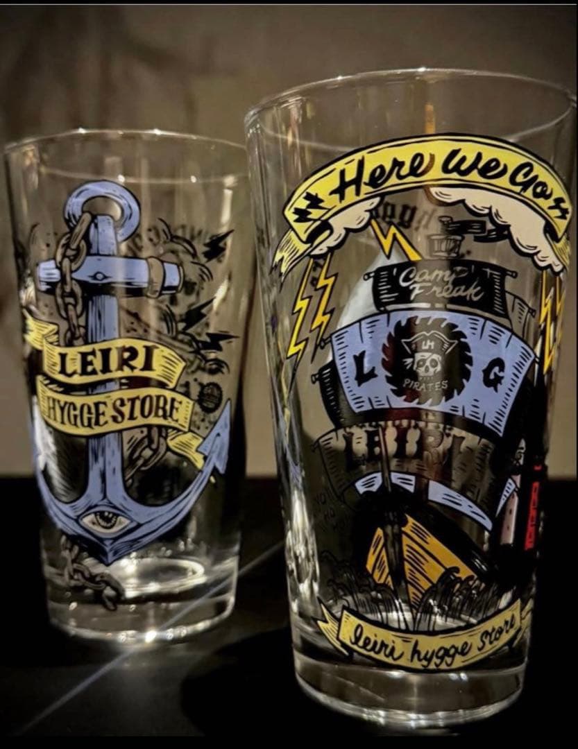 GRIND LODGE x leiri hygge store グラス