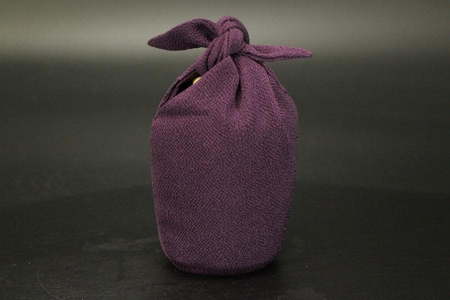 茶道具 古信楽 茶入 大津ふくさ 付 時代箱(RC937)