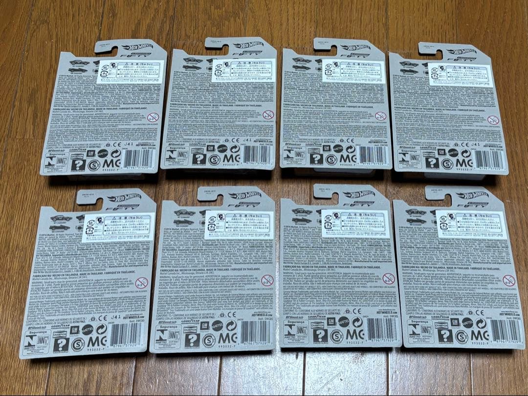 ホットウィール カマロ 50周年記念車8セット　Camaro Fifty コンプ