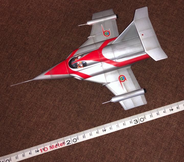 帰ってきたウルトラマン　マルイ 1/72 マットアロー1号 飾り台付