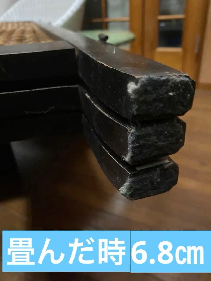 高級♦️ラタン 3連 パーティション♦️便利な簡易 間仕切り♦️撮影や配信にも♦️送料込