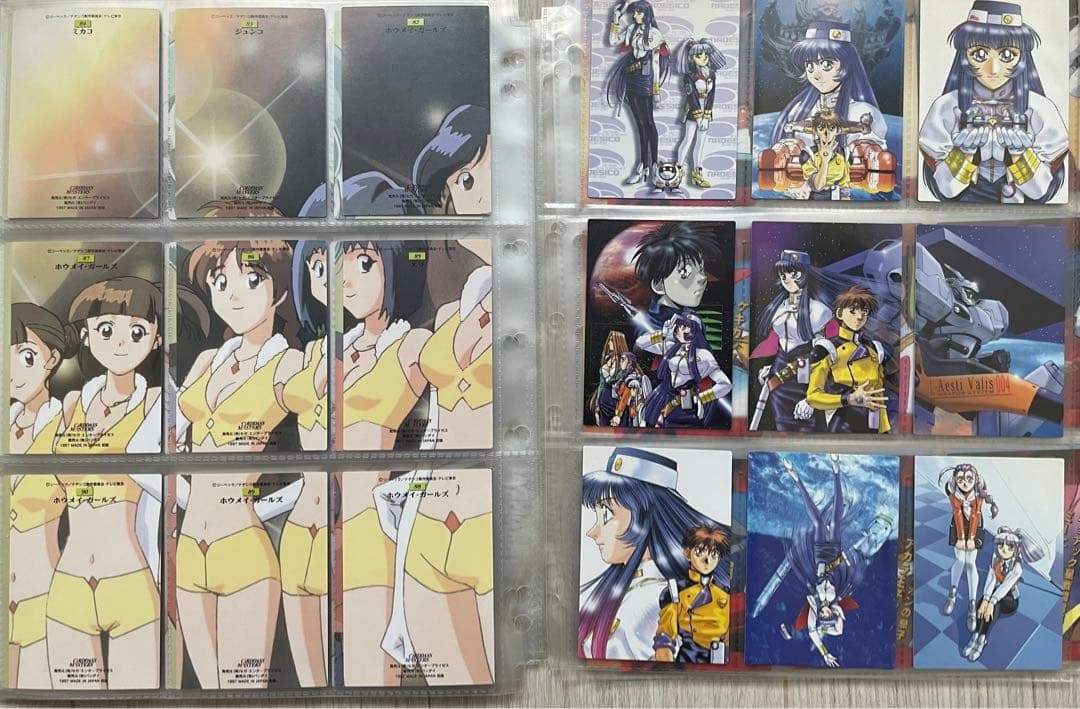 カードダスマスターズ　機動戦艦ナデシコ2 コンプリート　バインダー特典カード付