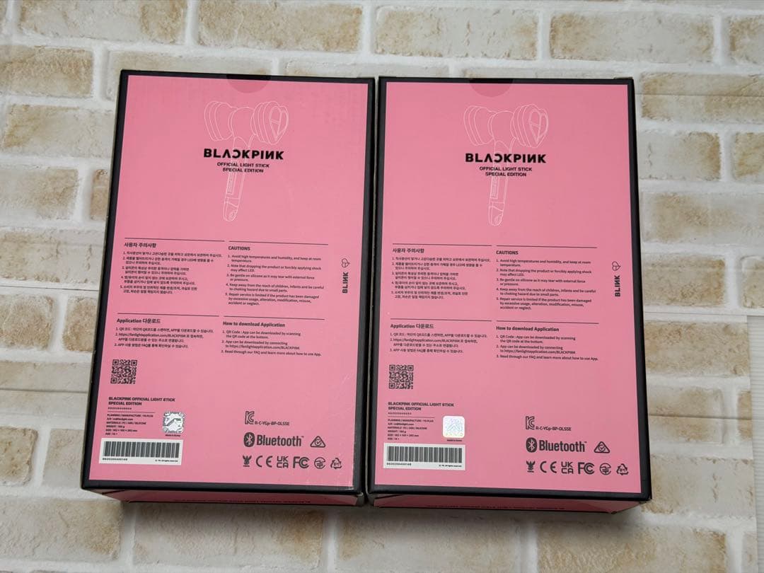 新品 2個 BLACKPINK 公式 ペンライトSPECIAL EDITION
