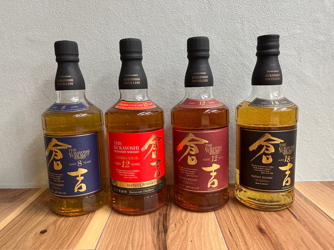 Matsui Whisky 8年 12年 18年 セット