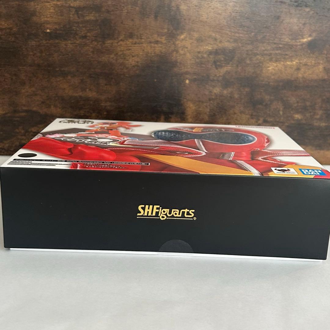 【新品未開封】真骨彫 アカレンジャー　スーパー戦隊　50th