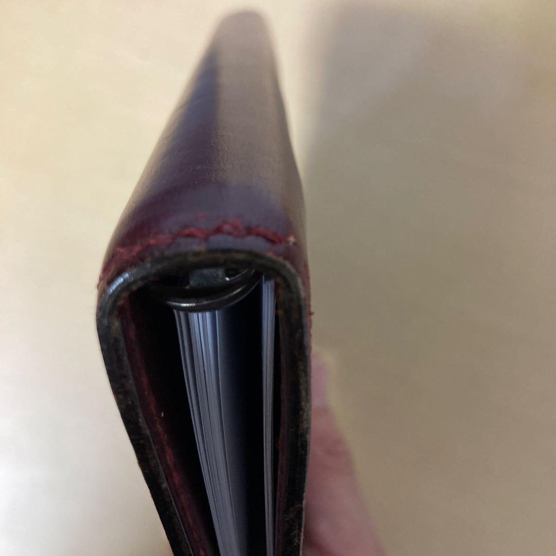 エルメス　バインダー式　本革手帳　A5サイズ