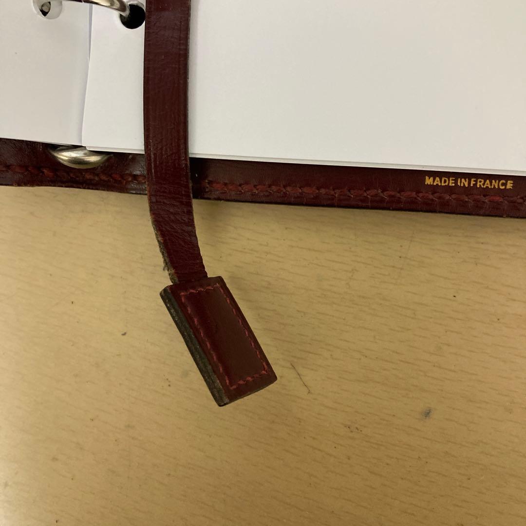 エルメス　バインダー式　本革手帳　A5サイズ