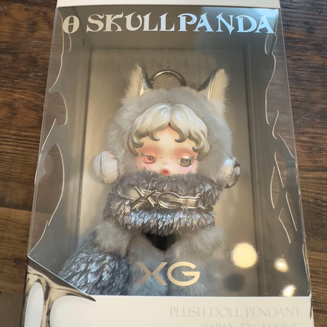 【日本限定】SKULLPANDA × XG コラボぬいぐるみペンダント